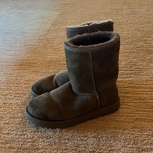 Grey Midi Ugg boots in a size 9